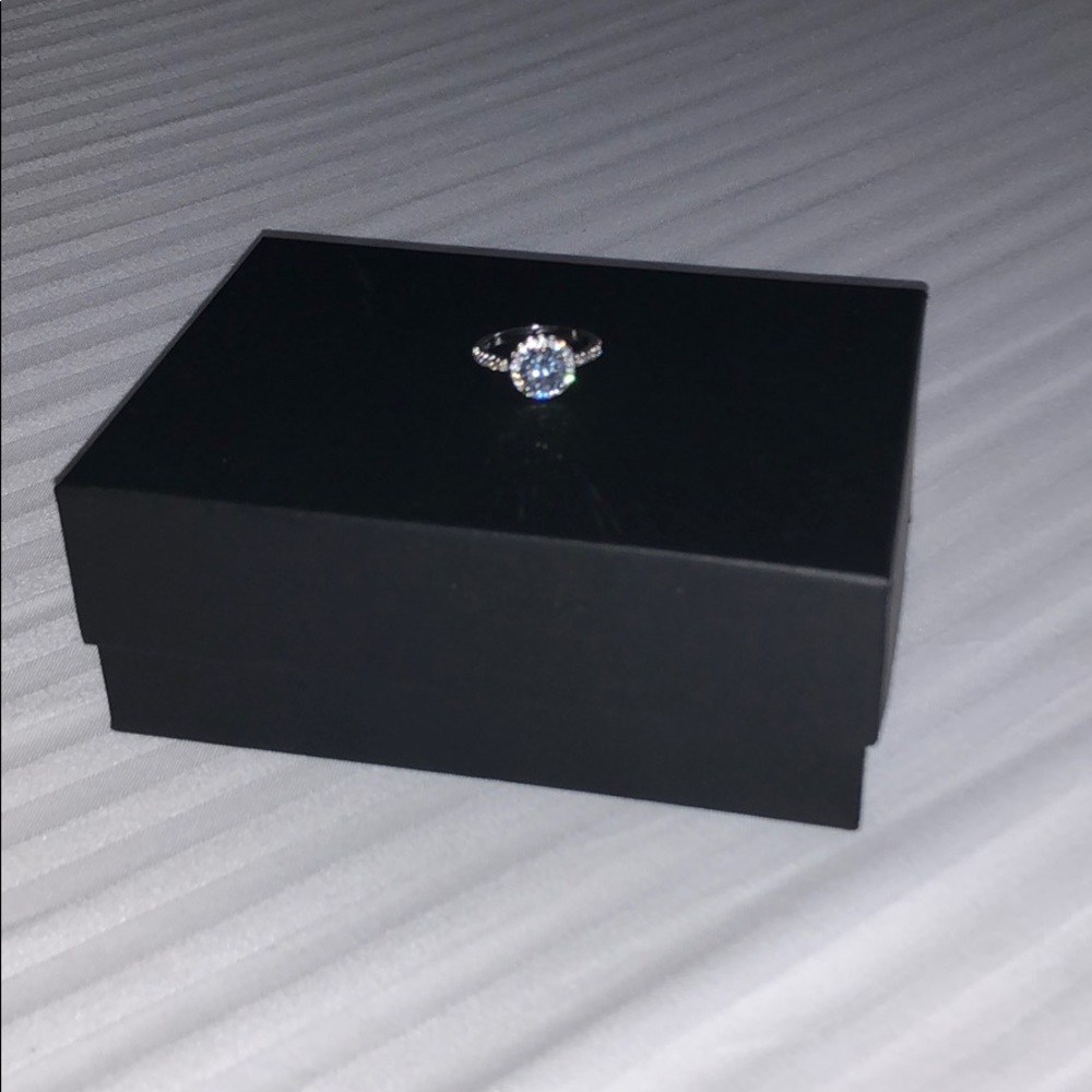 Australian Crystal Round Stone Ring...